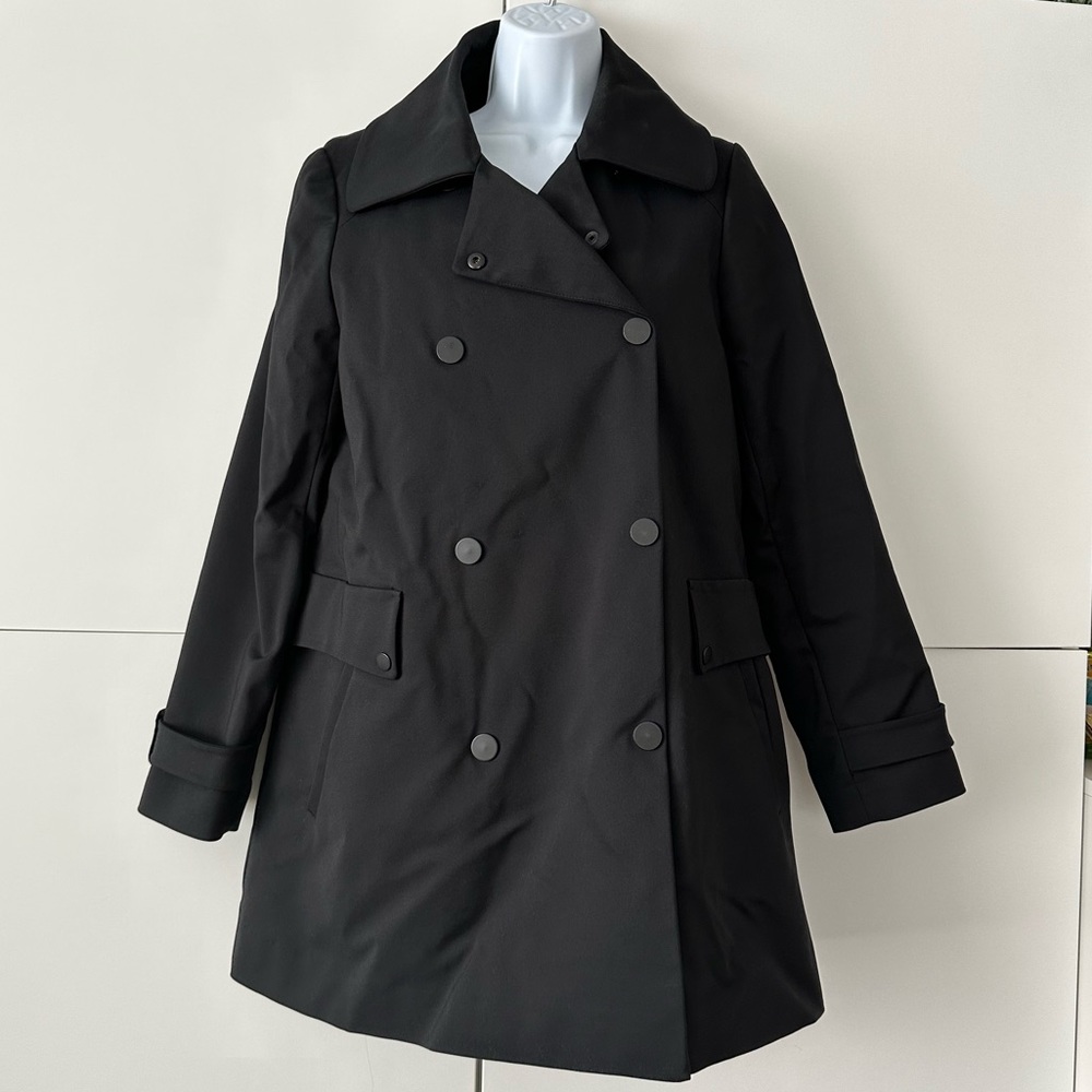 Pendleton Black Peacoat Jacket With Wool Blend Re… - image 1